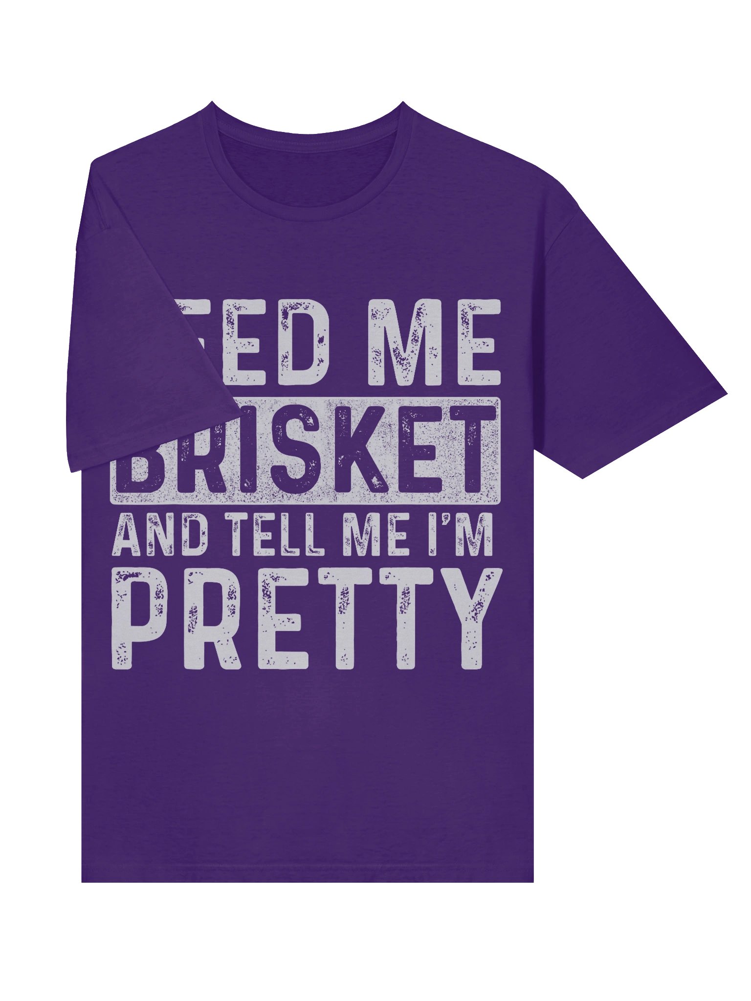 Feed Me Brisket and Tell Me I’m Pretty – Gildan Softstyle Unisex T-Shirt product image (3)