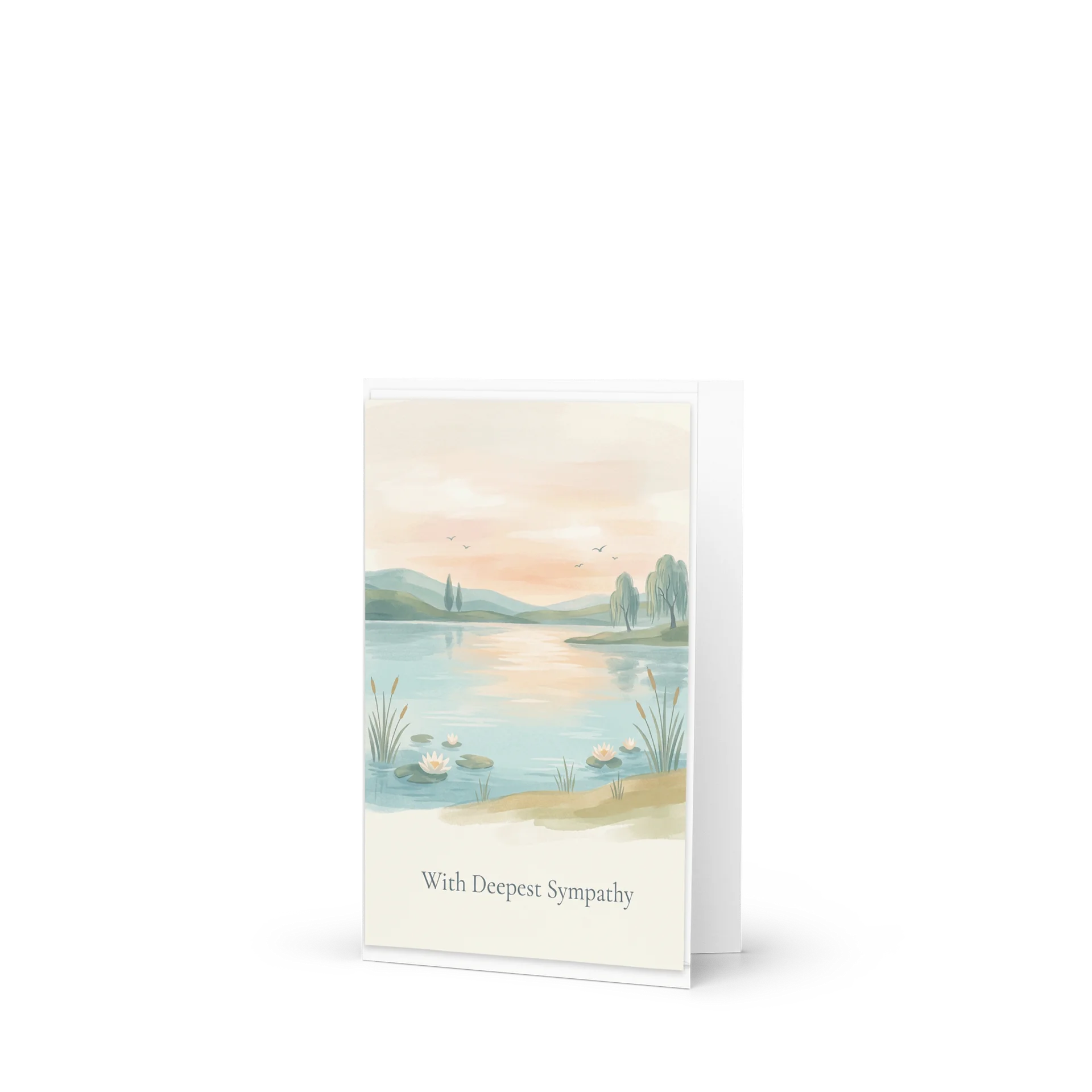 Sunset Sympathy card product image (1)