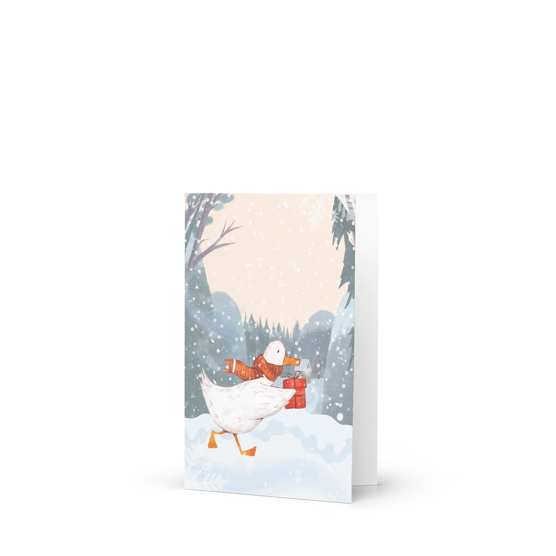 Duck Through the Snow Christmas Card product image (3)