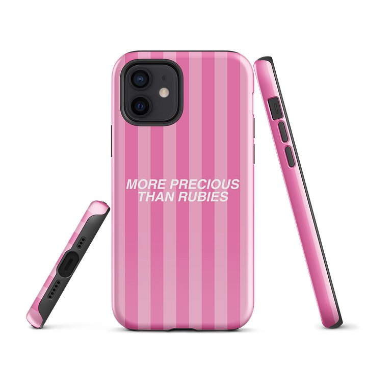 More Precious Than Rubies Tough iPhone® Case product image (1)