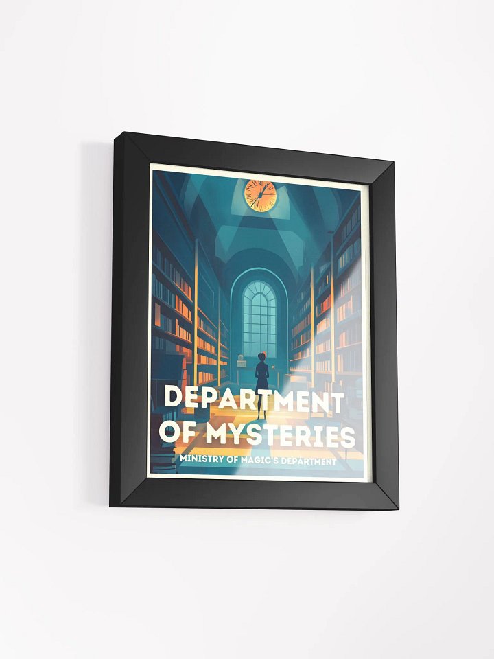 The Department of Mysteries Vintage Travel Poster product image (2)