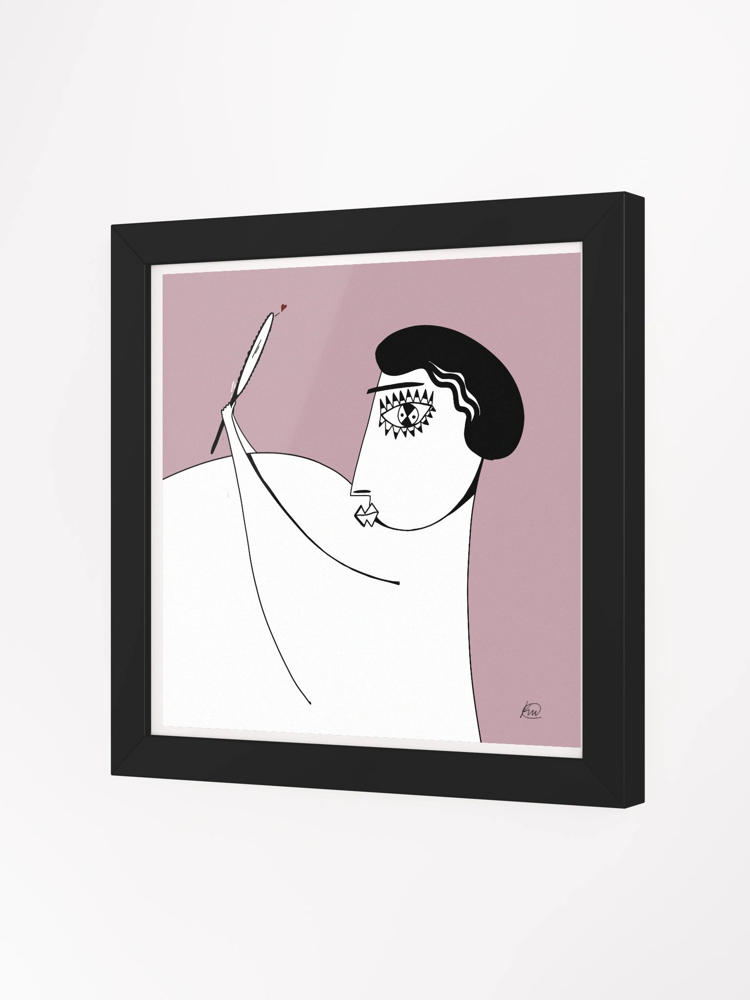 Vanity Reflection (Framed Print) product image (3)
