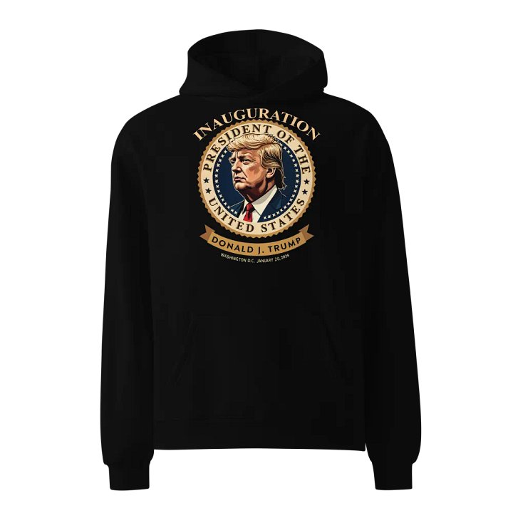 Donald J. Trump Presidential Inauguration Oversized Hoodie product image (1)