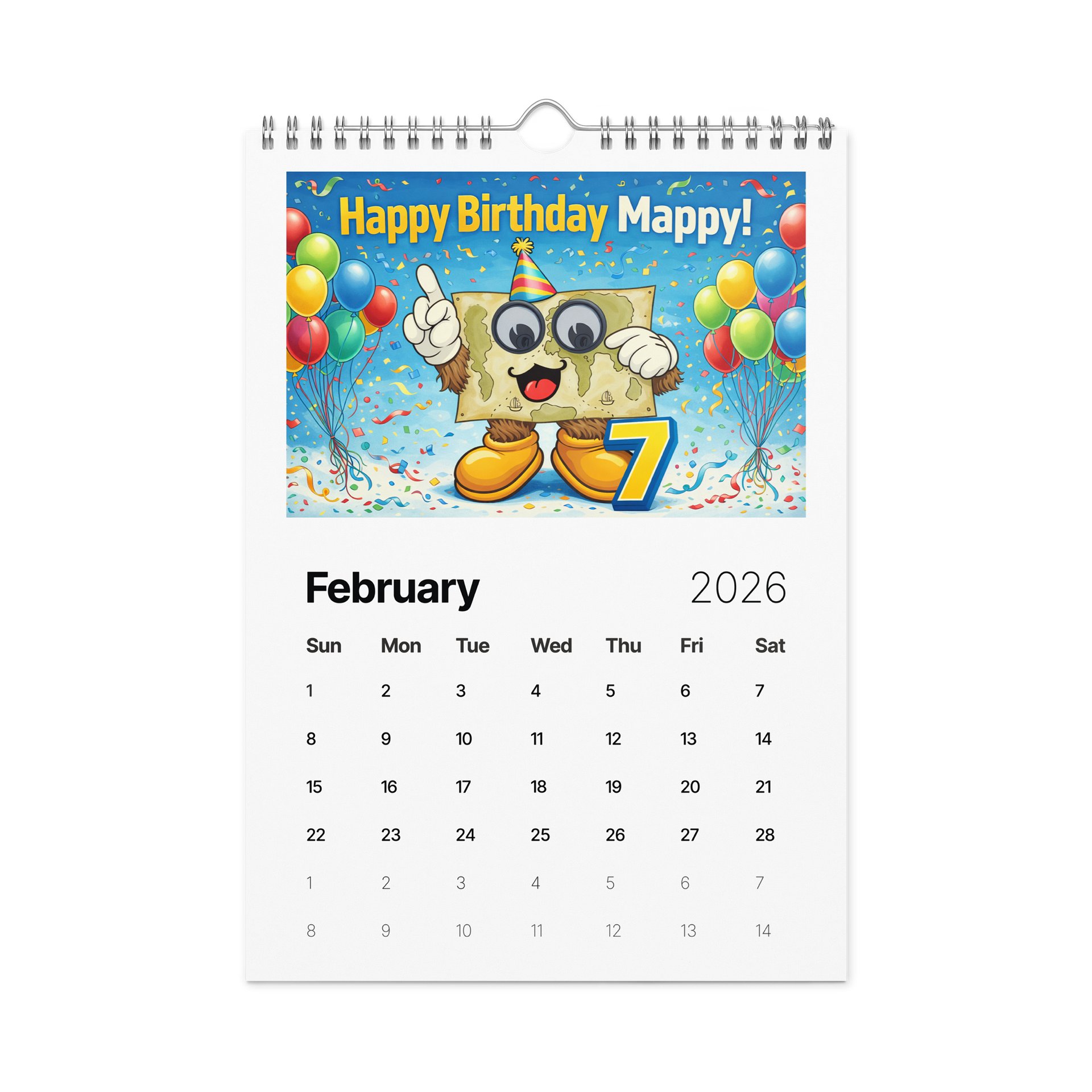 Mappy 2026 Calendar product image (3)