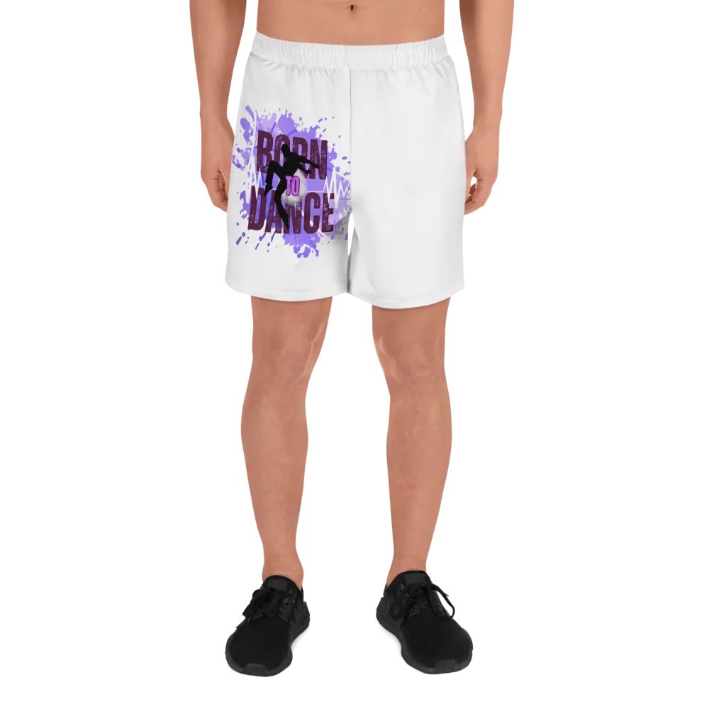 Born to Dance His Silhouette Splash Athletic Shorts product image (5)