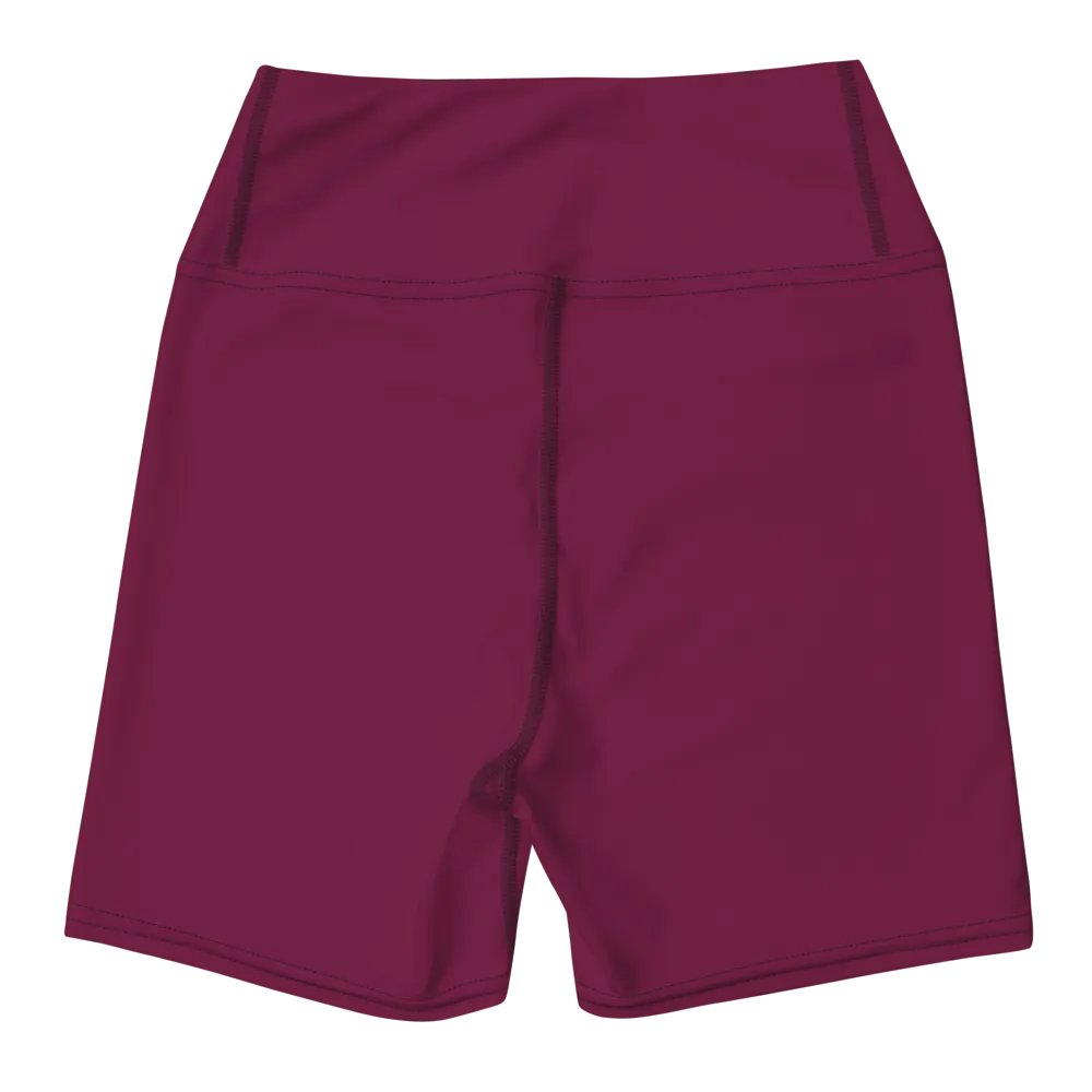Magenta High-Waist Shorts product image (6)