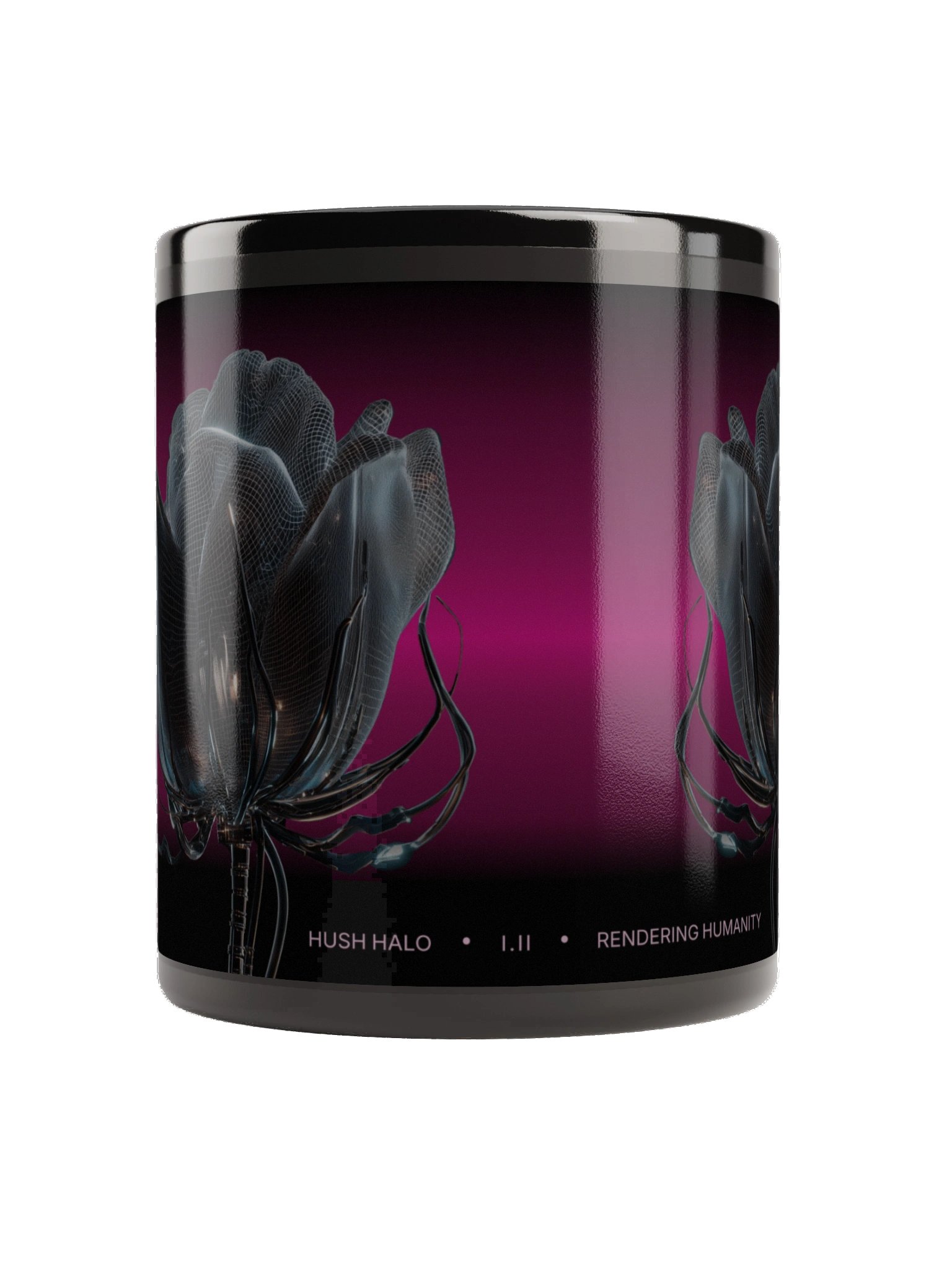 Rendering Humanity, Black Glossy Mug + Daily Poetry Experience [AUDIO] product image (11)