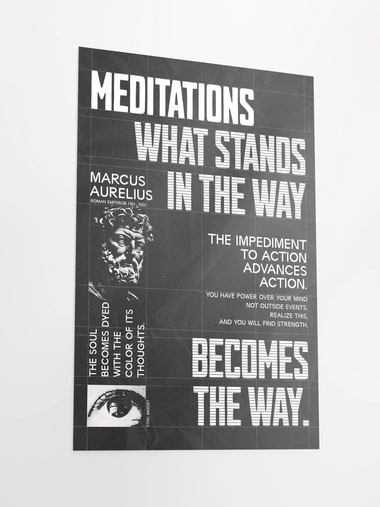 Marcus Aurelius Meditations Modern Matte Paper Poster product image (4)