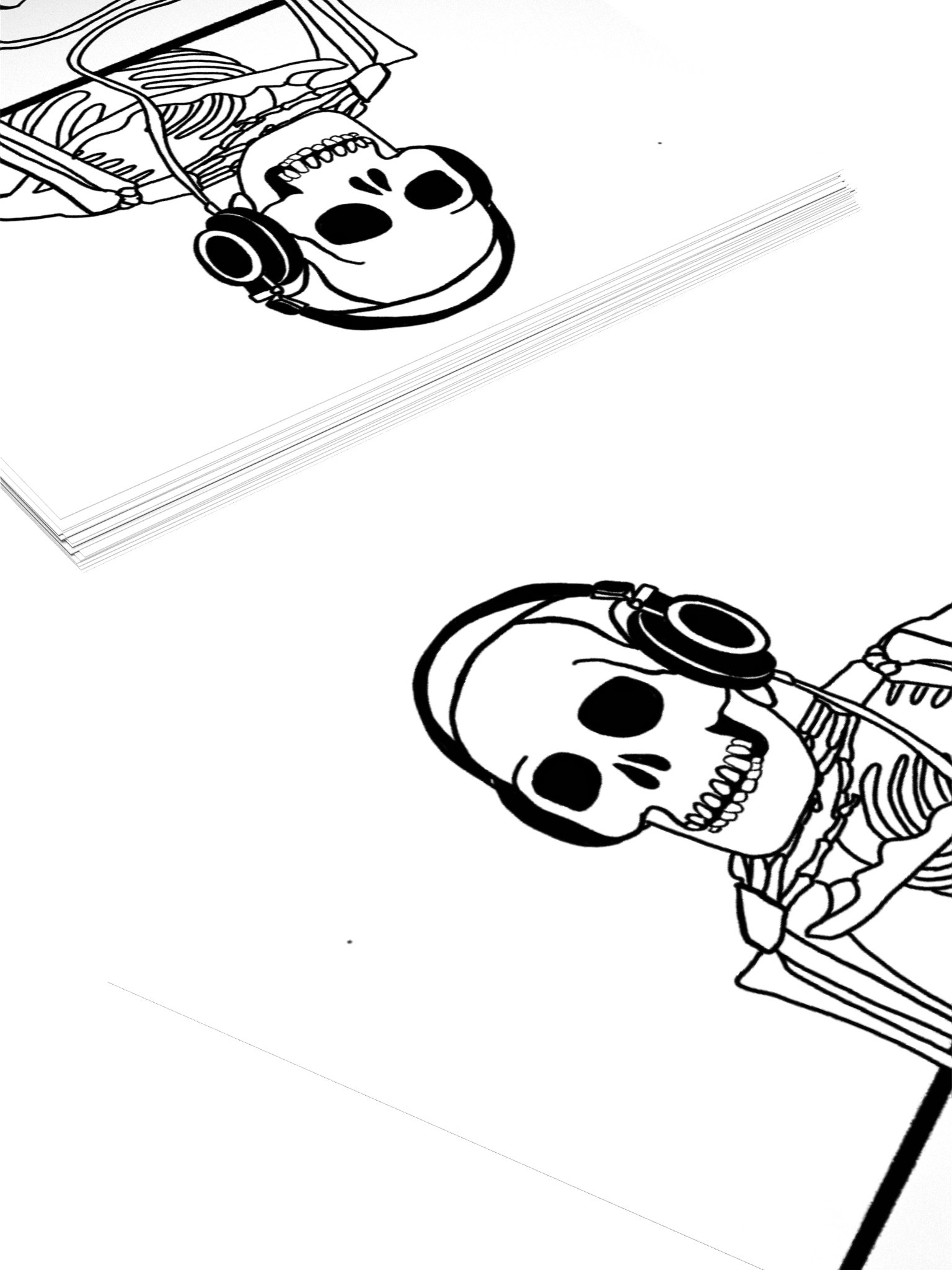 Skeleton Sticker product image (11)