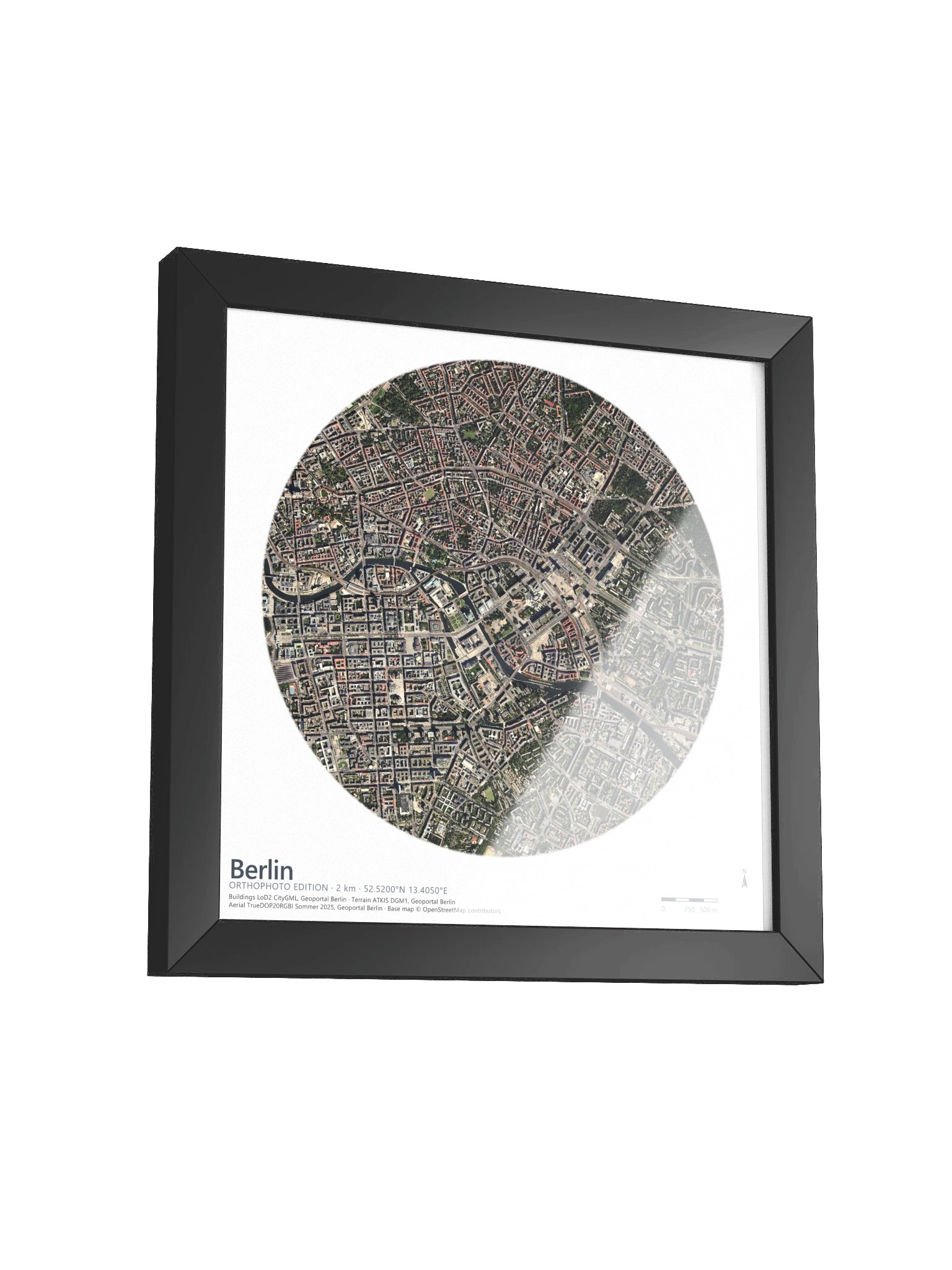 Berlin: 3D Aerial City Map product image (13)