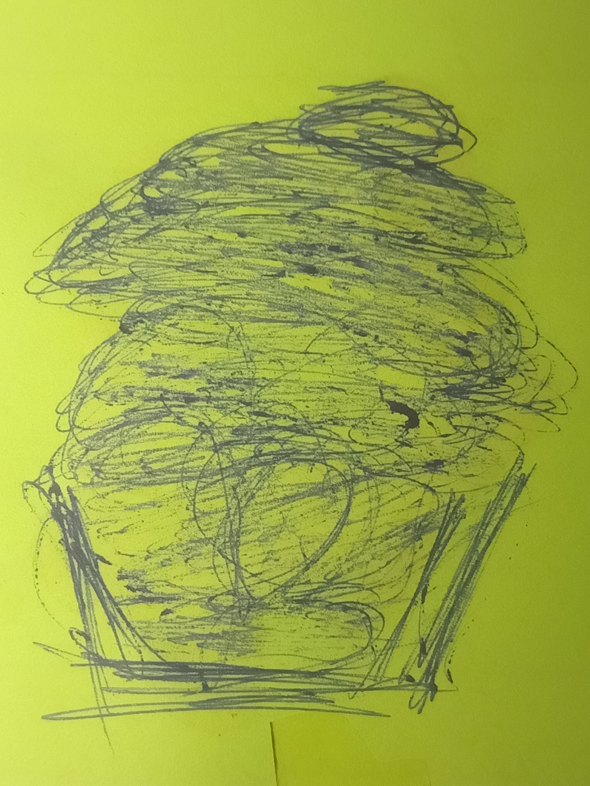 Ice-cream (hand drawn sticky note art) product image (4)