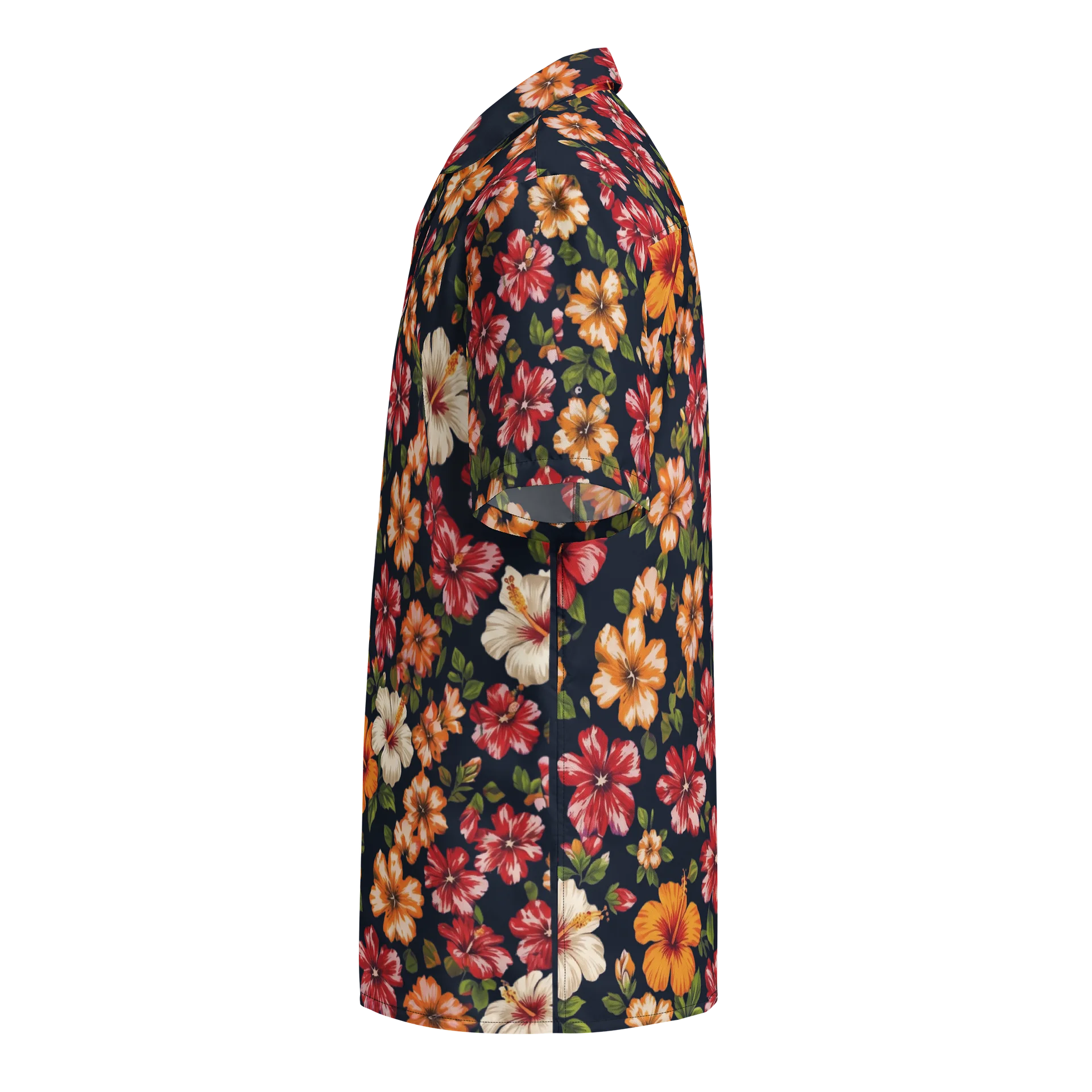 GTA 6 Cal Hampton Purple Floral Hawaiian Shirt product image (4)