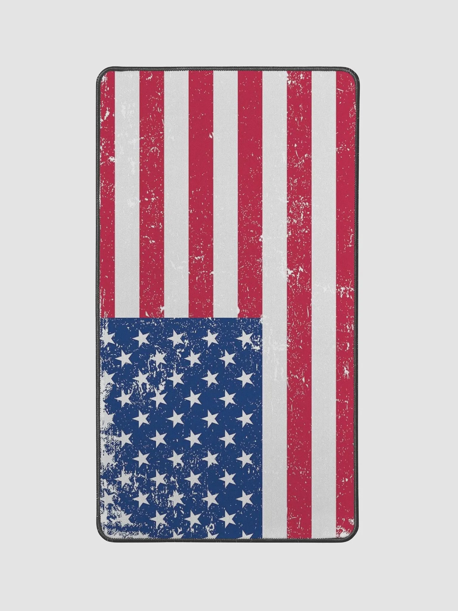 Coloured worn USA flag mouse pad product image (2)