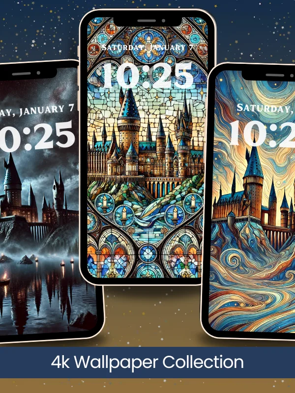 Magical School Various Styles Phone Wallpaper Bundle 4K Quality Bundle for Android and IOS product image (3)
