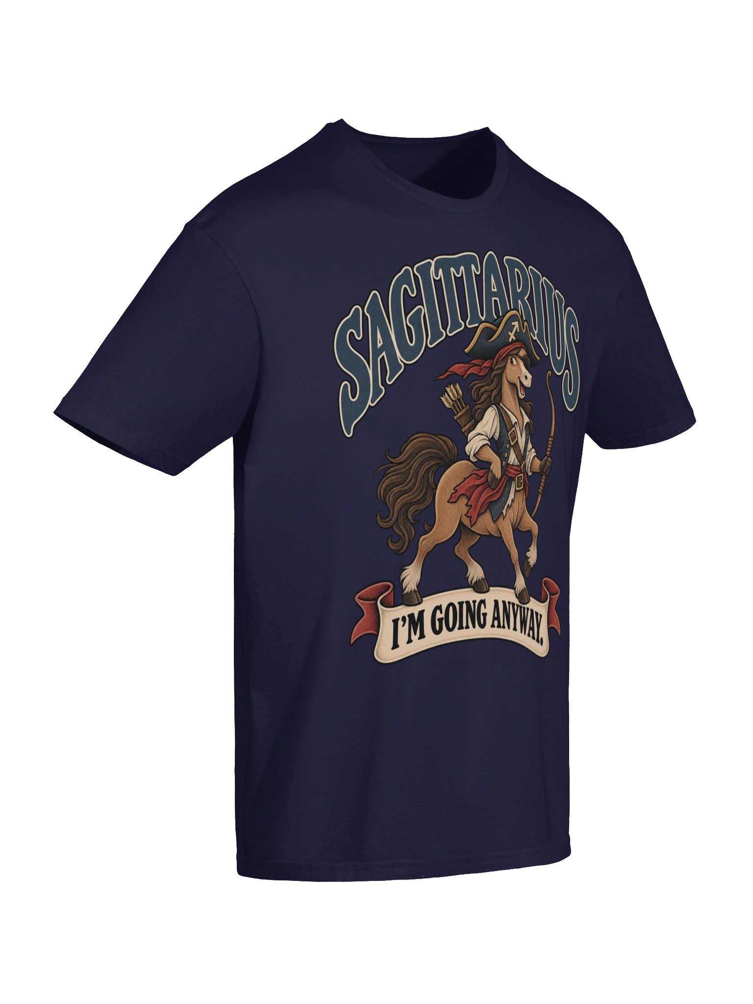 Sagittarius Halloween | I’m Going Anyway Tee product image (6)