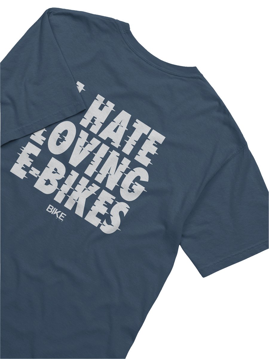 I Hate Loving E-Bikes Shirt (White Logo) product image (46)