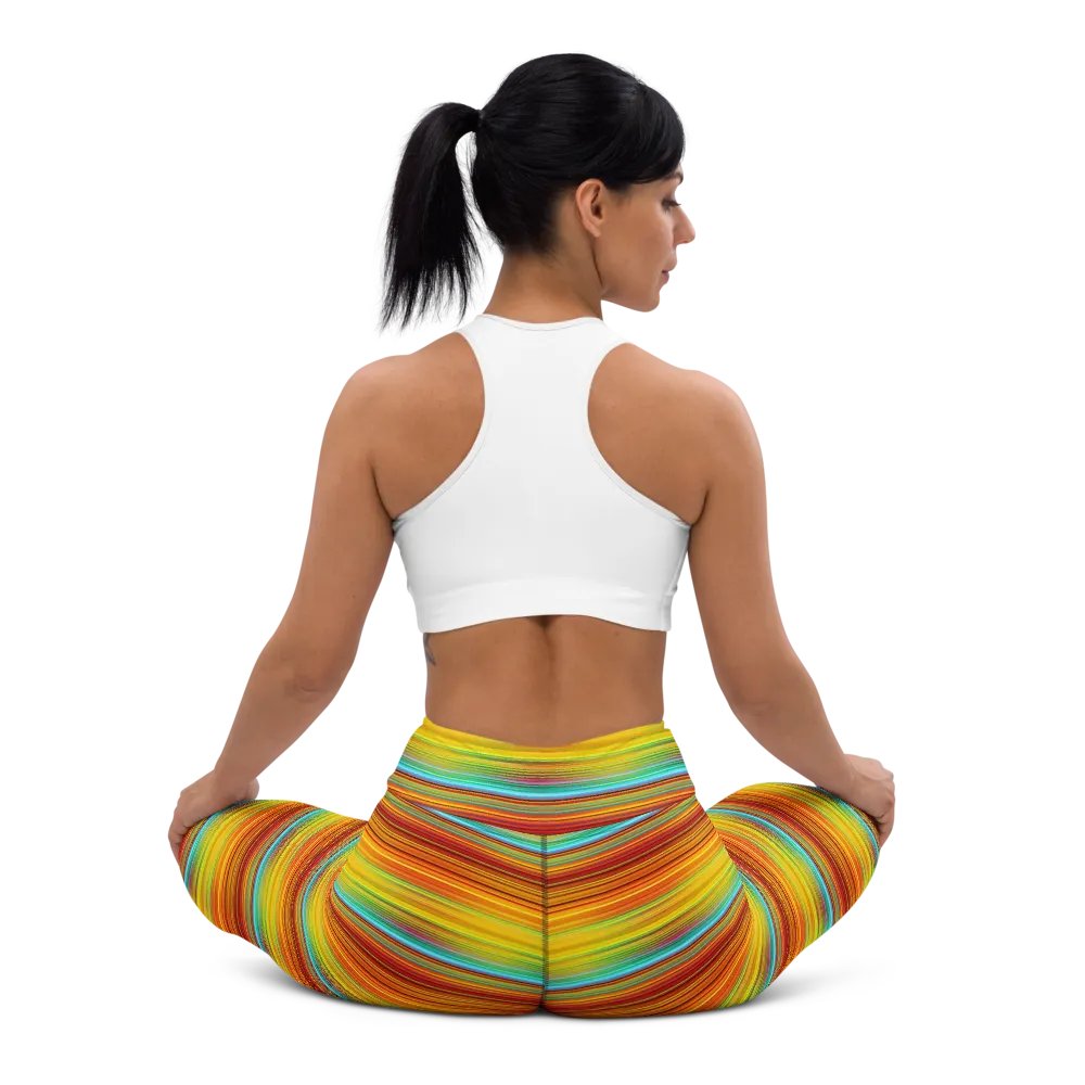 Vibrant Horizon Yoga Leggings product image (4)