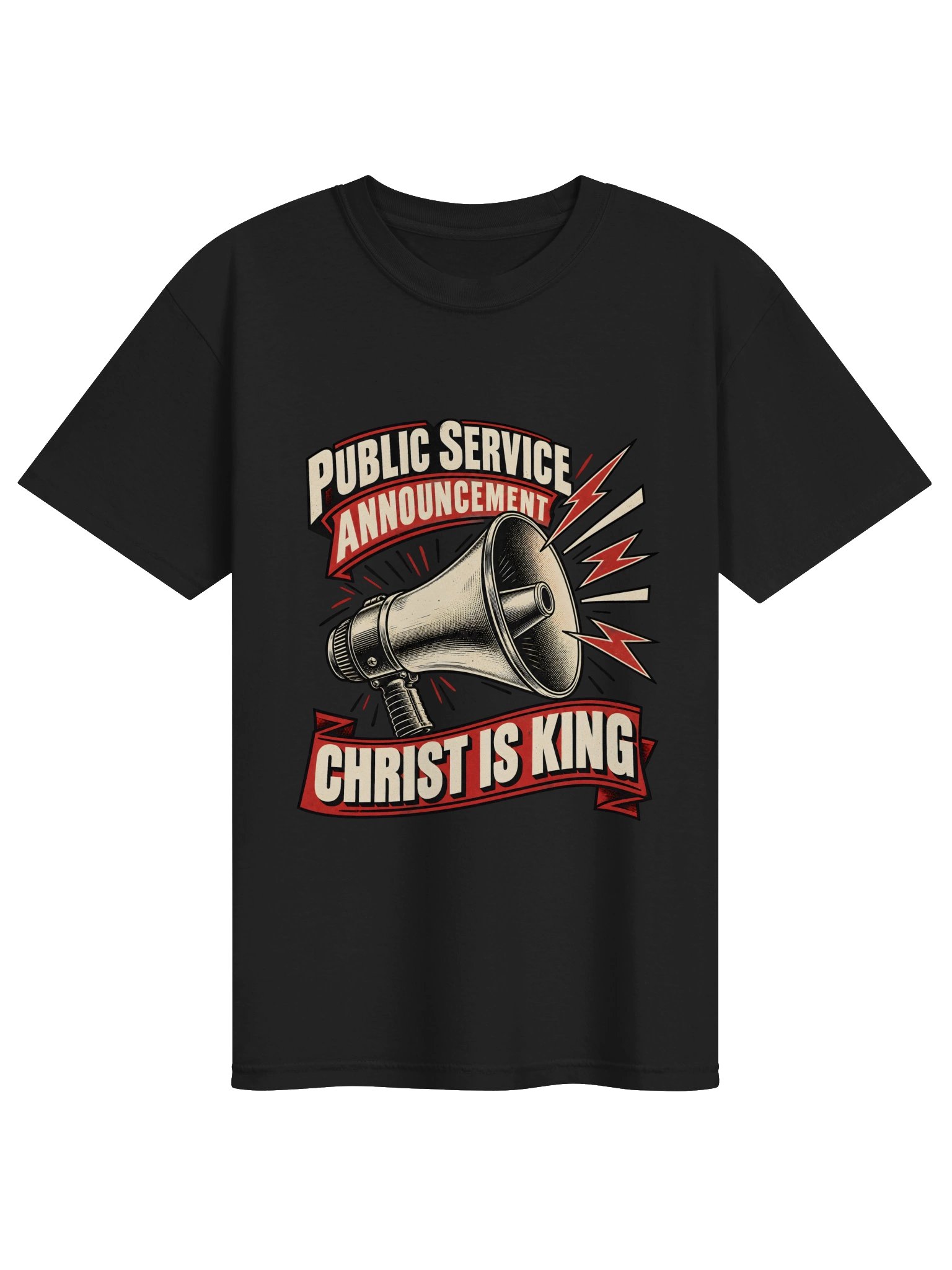 Christ Is King (PSA) T-shirt product image (1)