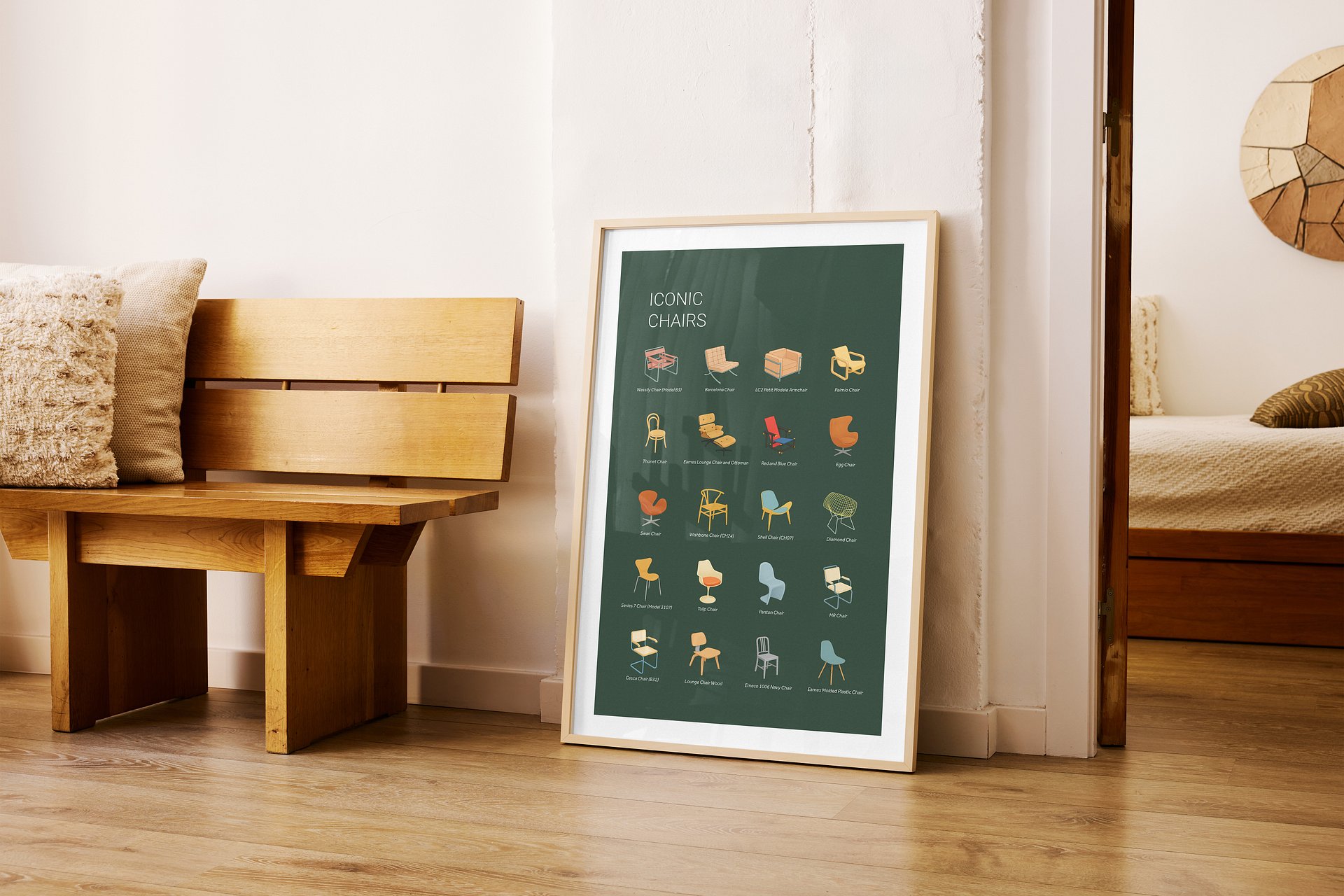 Iconic Chairs Poster product image (26)