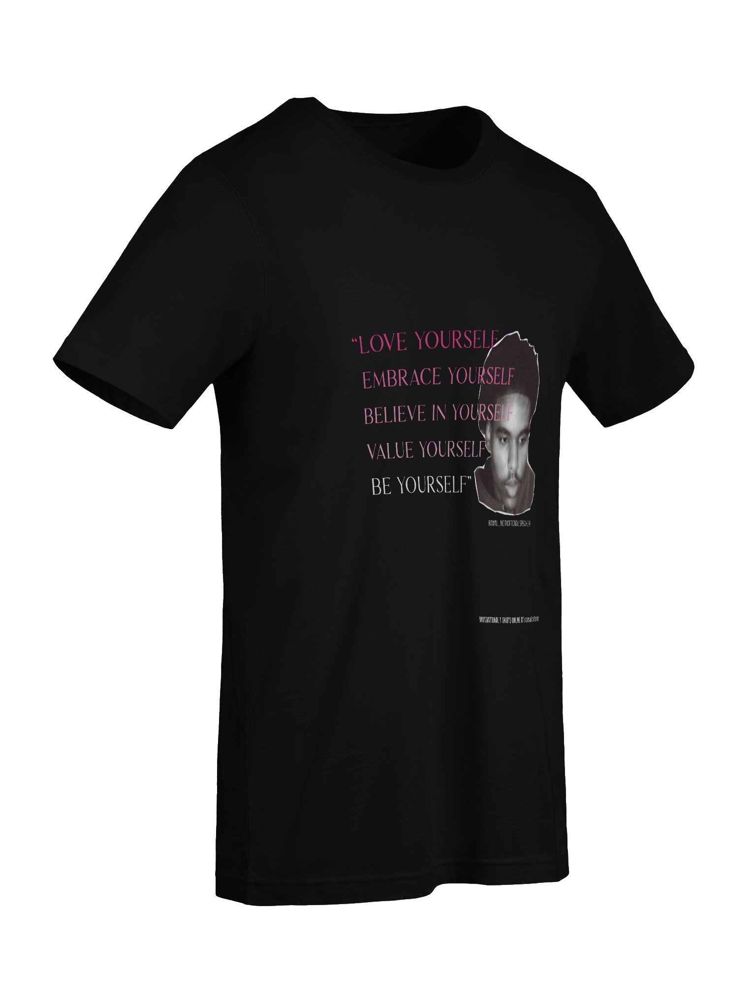 MOTIVATIONAL T-SHIRT - PINK LETTERS product image (9)