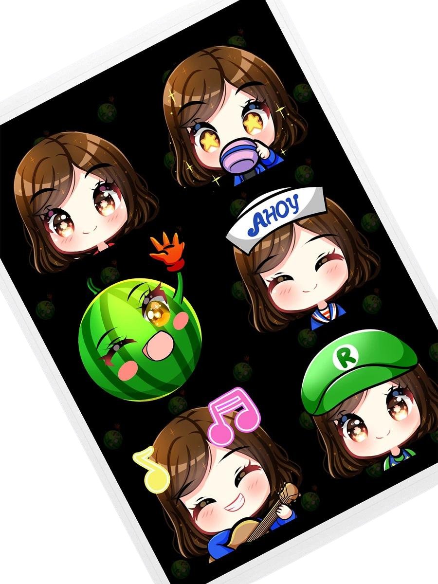 Rinoa Poison Sticker Sheet product image (1)