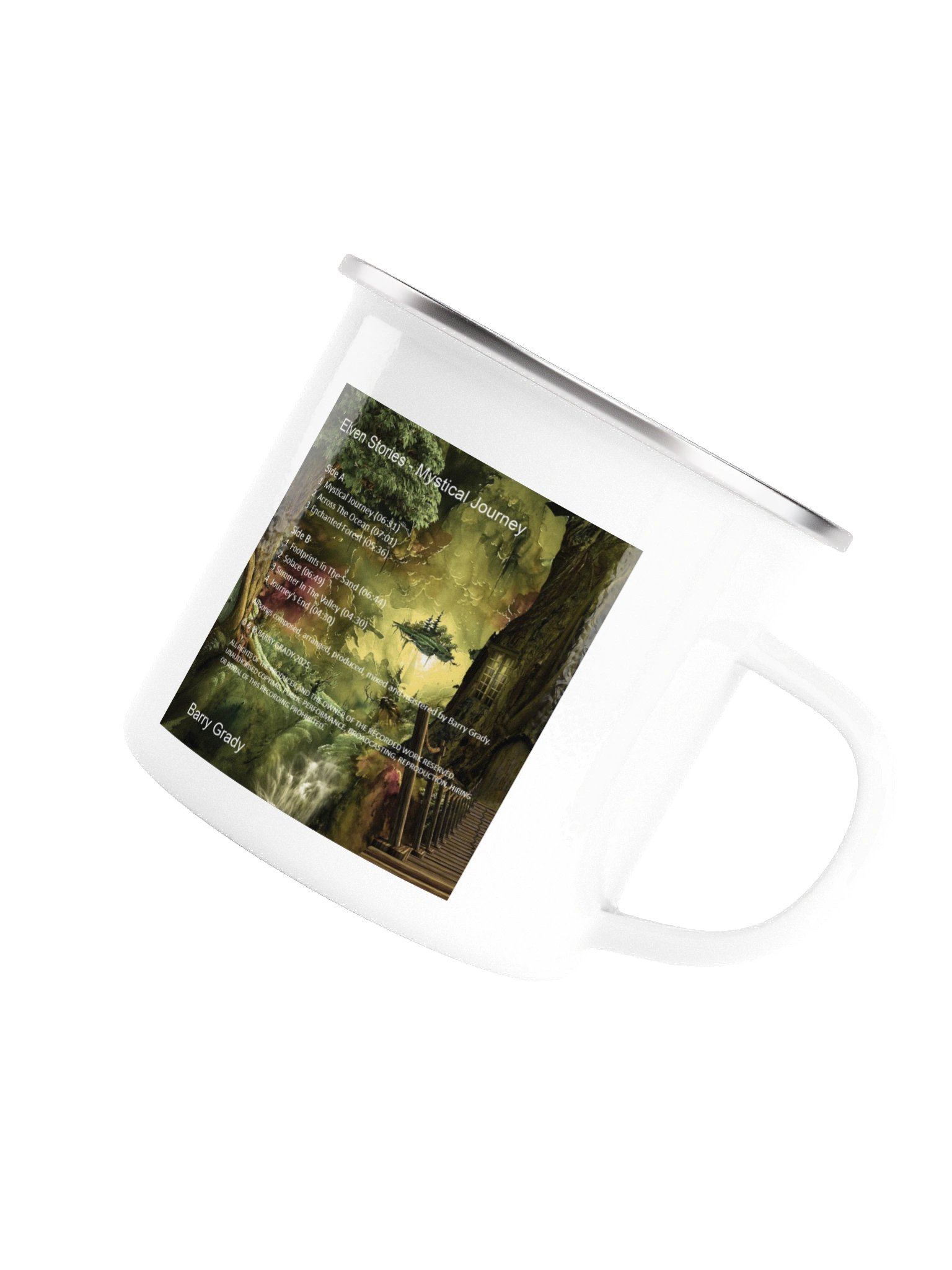 'Elven Stories - Mystical Journey' Enamel Adventure Mug product image (5)