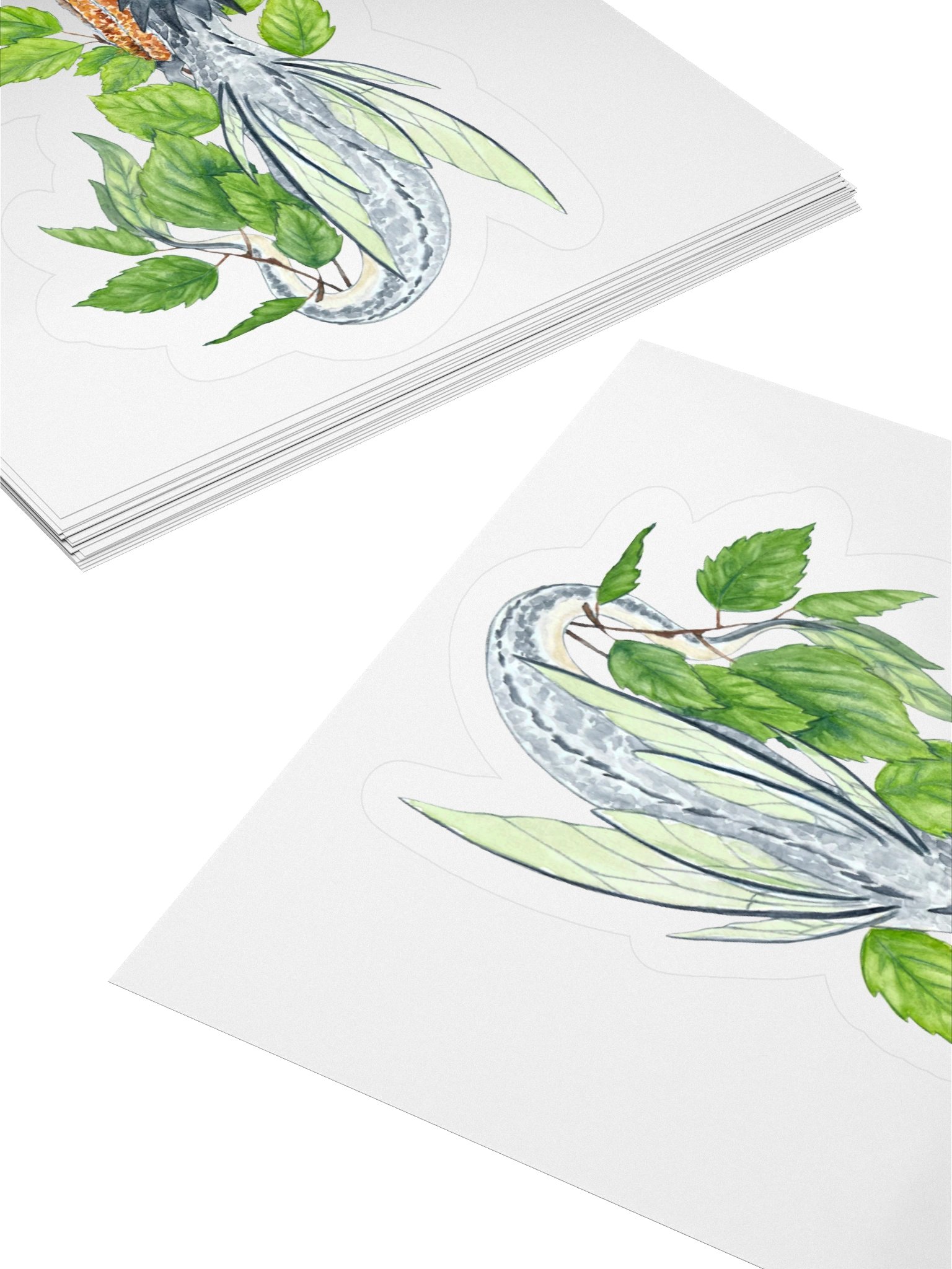 Birch Tree Dragon Sticker product image (3)