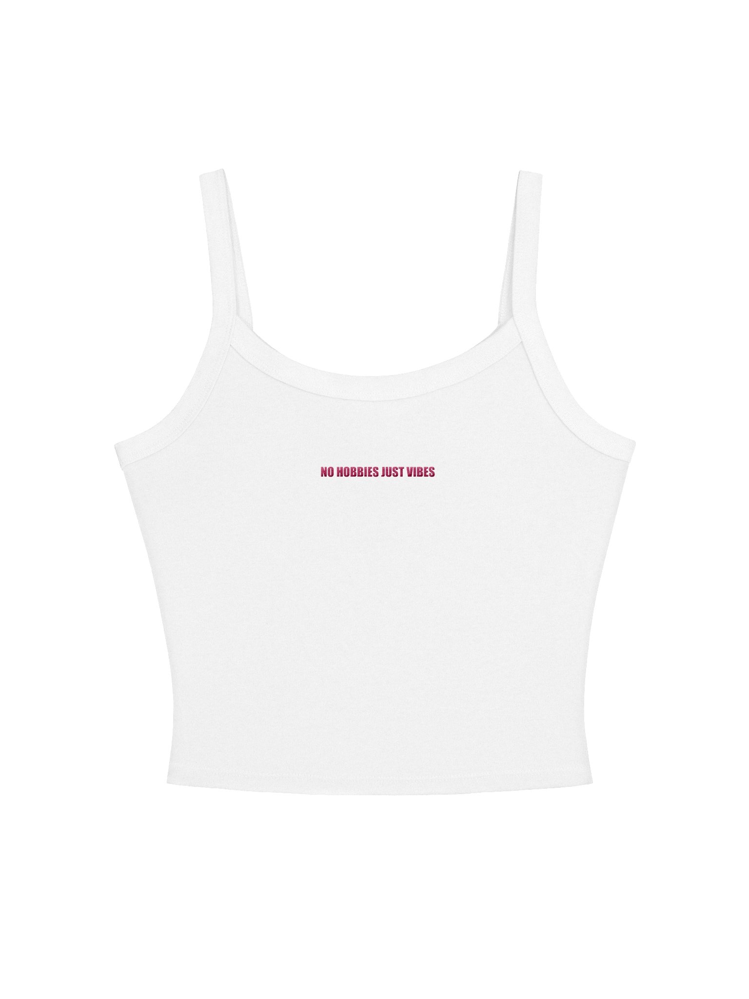NO HOBBIES TANK - EMBROIDERED product image (1)