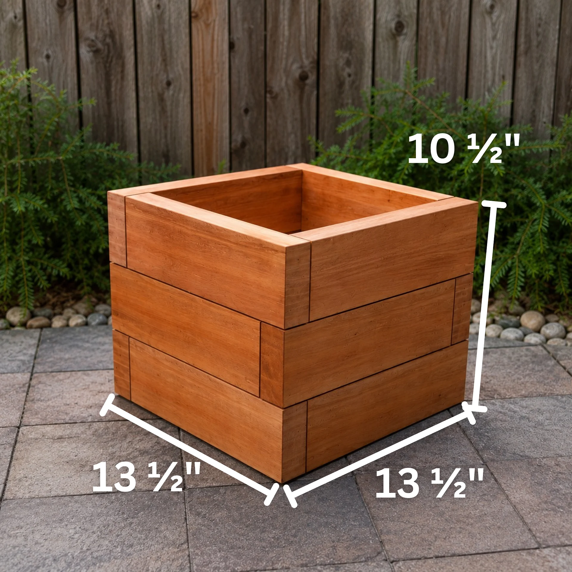 14" Cedar Planter Plans (PDF) product image (2)