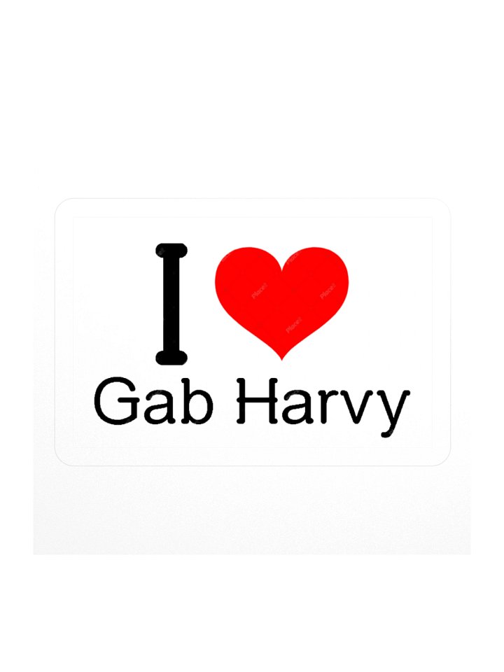 Love for Gab Harvy Sticker Set product image (3)