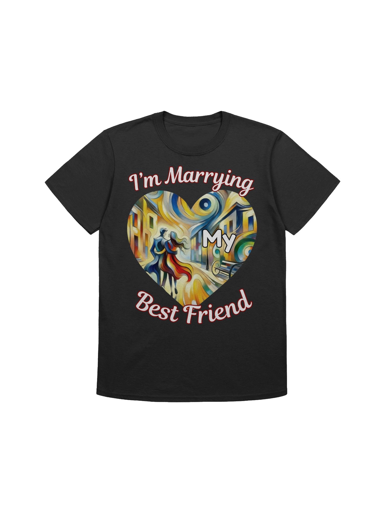 I'm Marrying My Best Friend: T-Shirt product image (4)