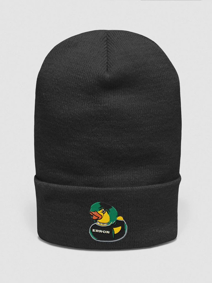 GothDuck Embroidered Cuffed Beanie product image (1)