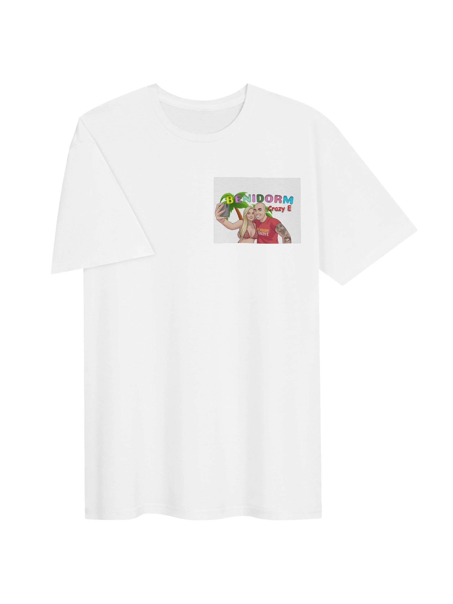 Benidorm Crazy E Tropical Selfie Tee product image (3)