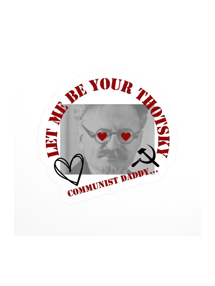 Let Me Be Your Thotsky Kisscut Sticker product image (1)