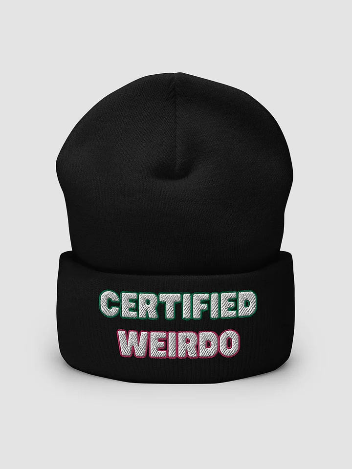 Certified Weirdo - Cuffed Beanie product image (2)
