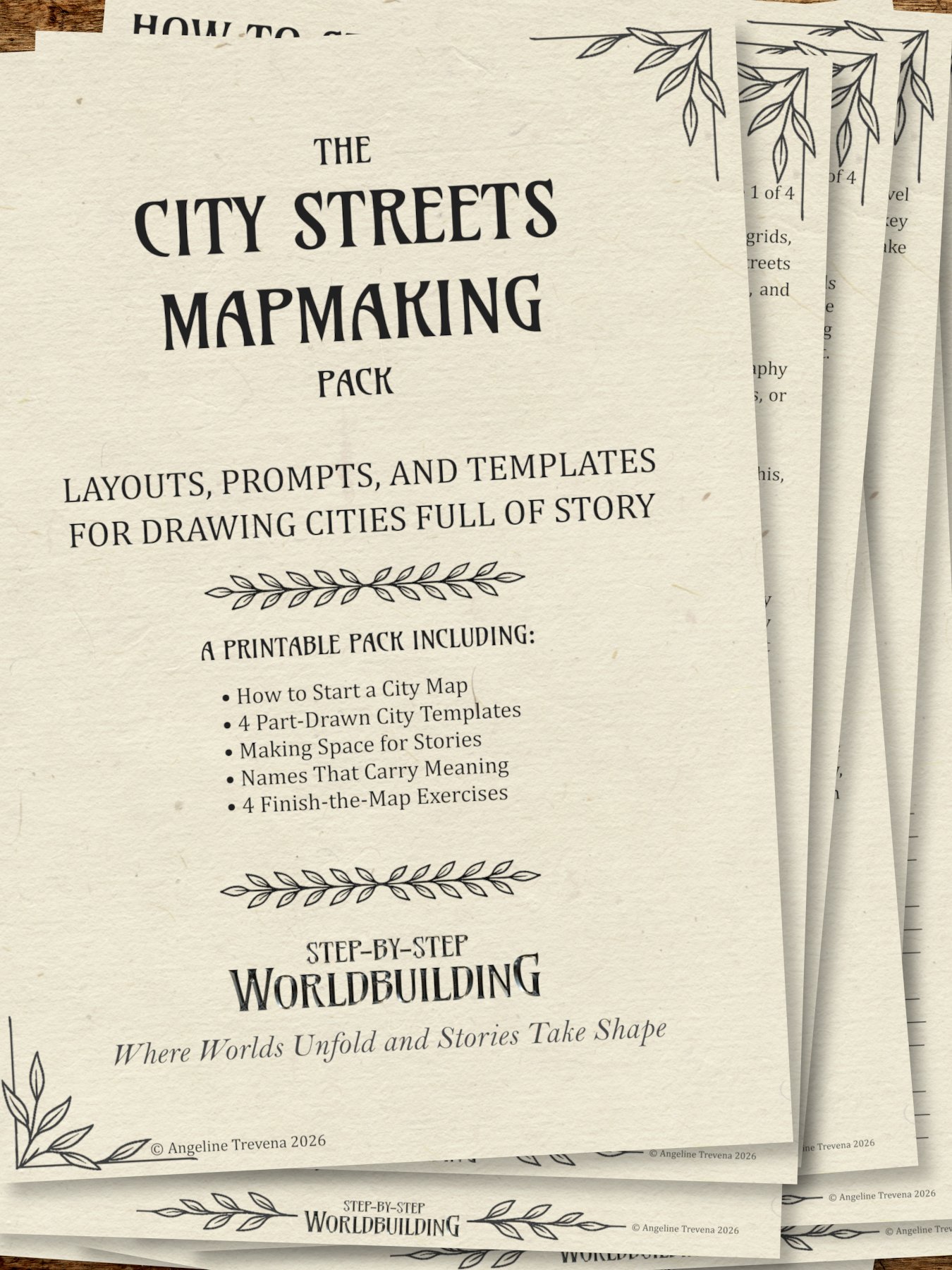 The City Streets Mapmaking Pack product image (1)