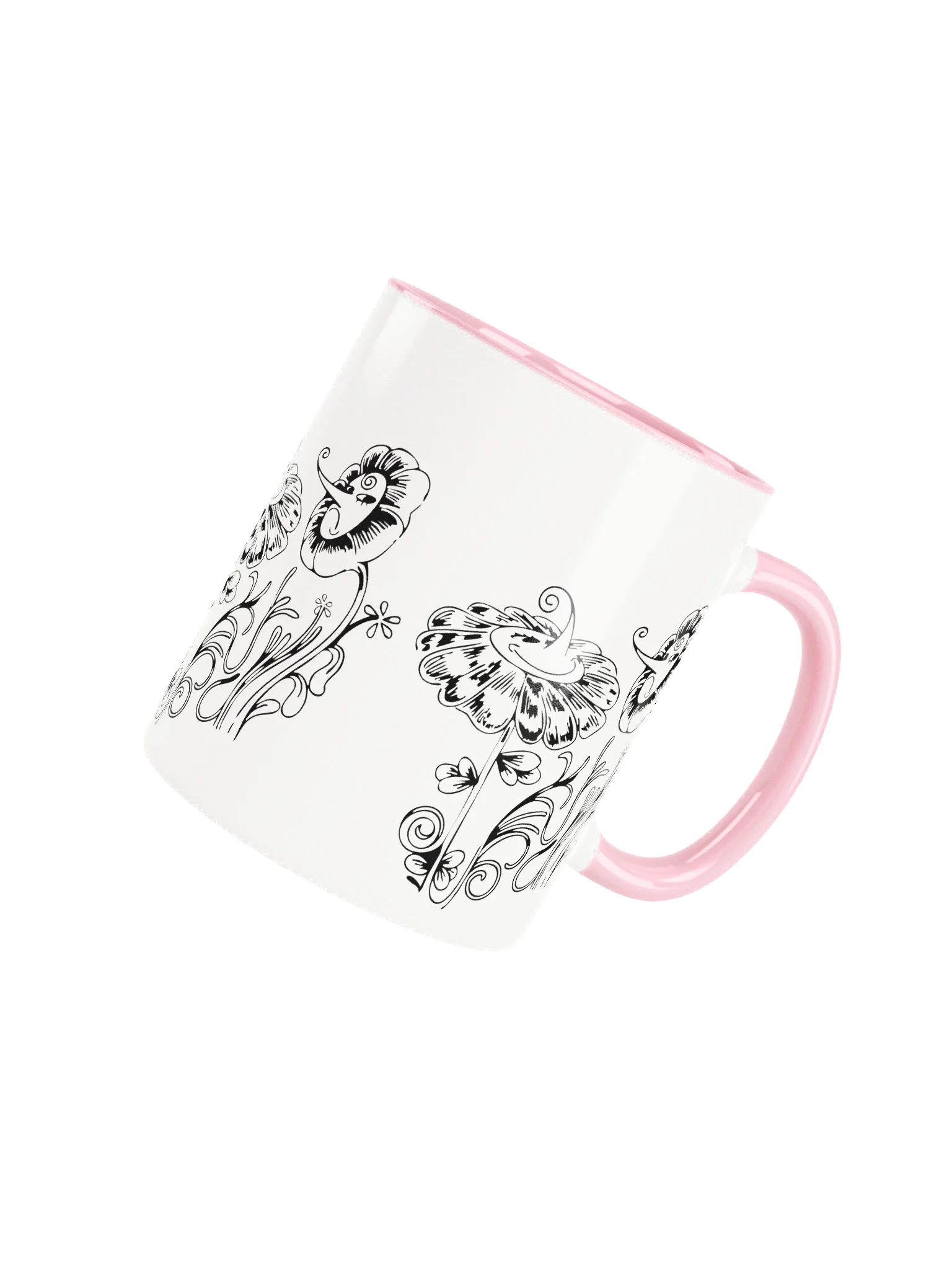 snooty flowers coffee mug product image (14)