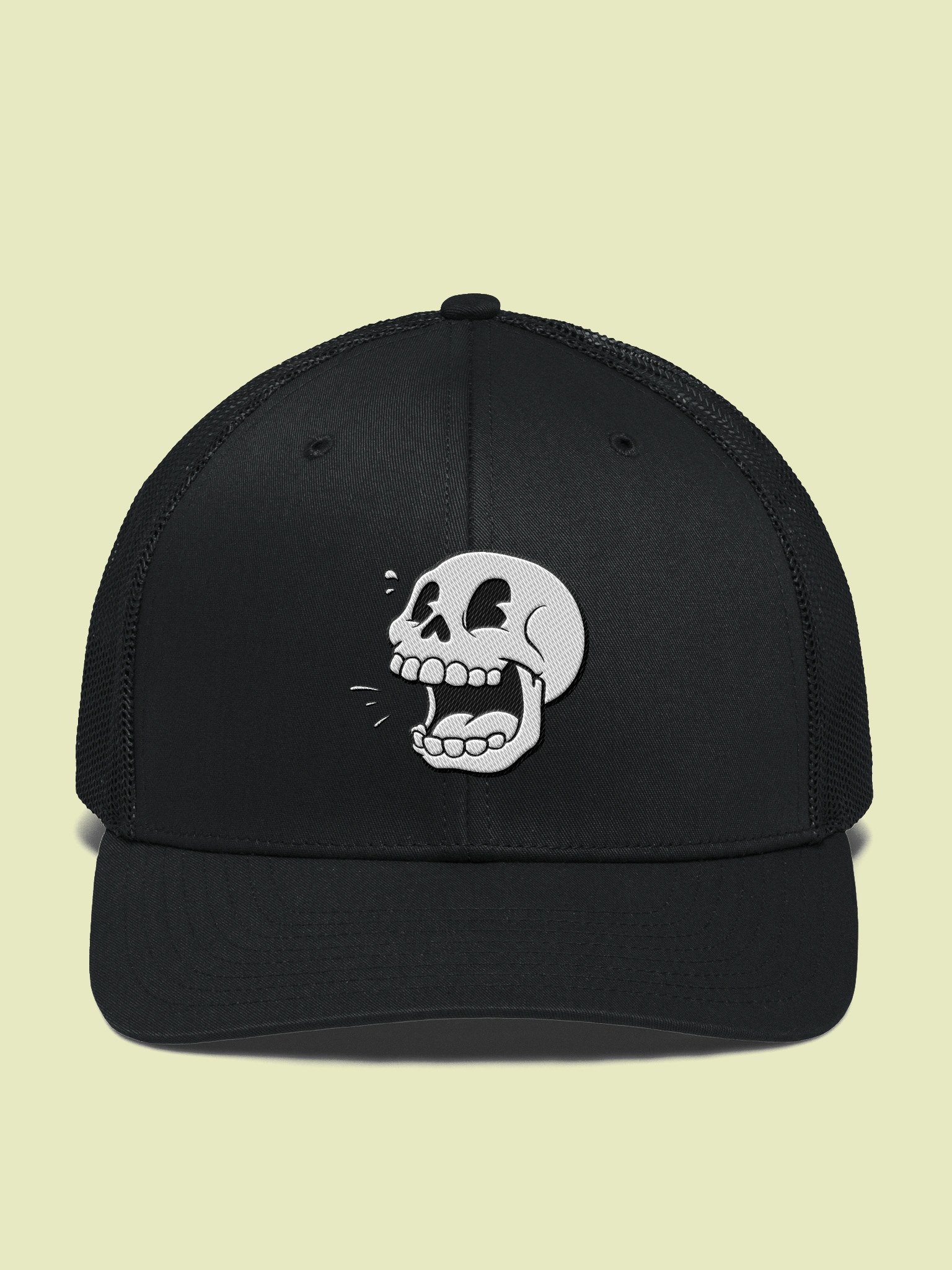 Laughing Skull Trucker Hat product image (1)