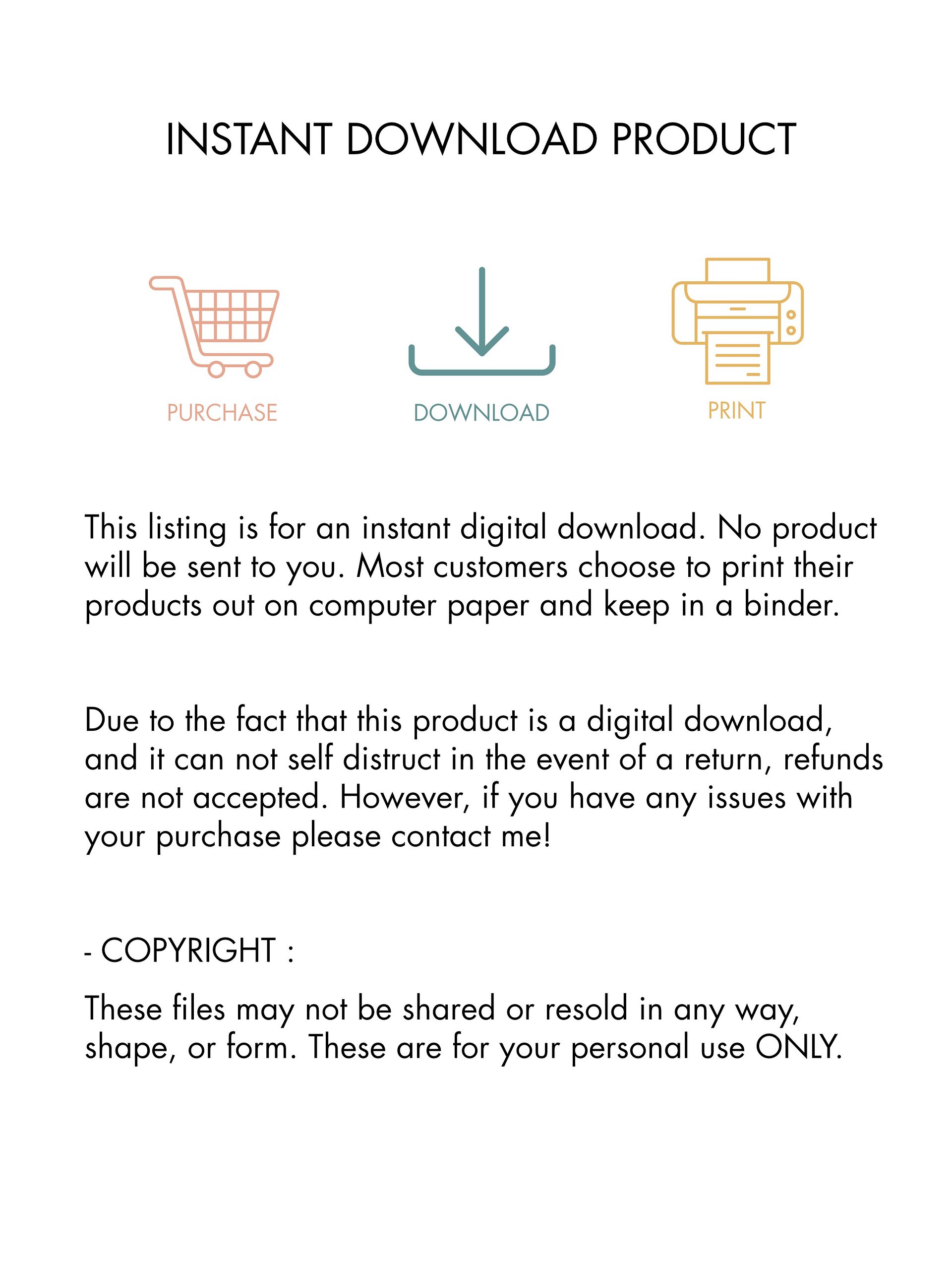 Unit Study Printable Planner product image (6)
