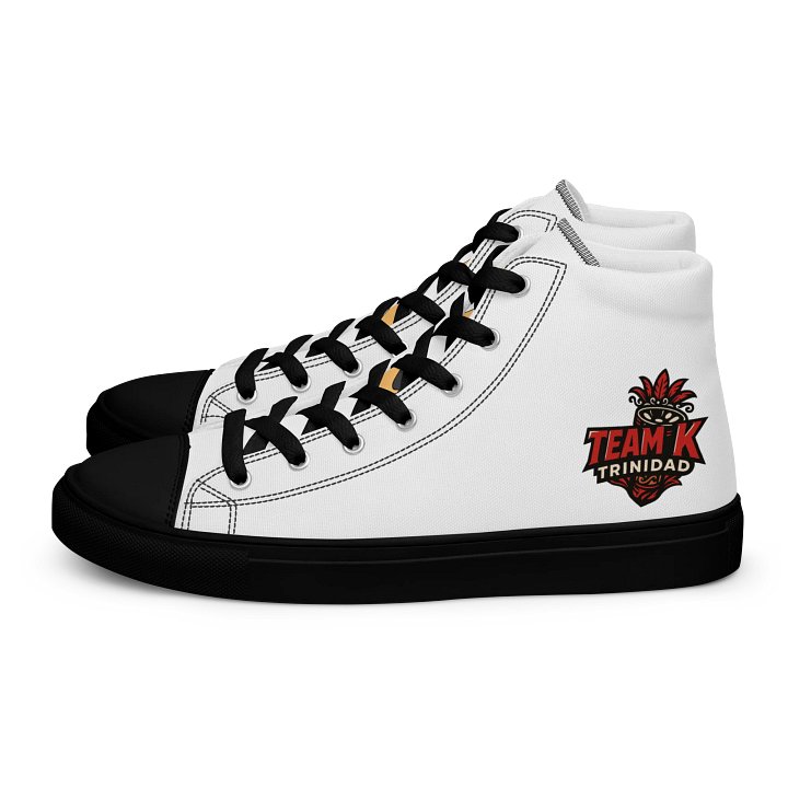 TEAM K TRINIDAD Women's High Top Canvas Shoes product image (1)