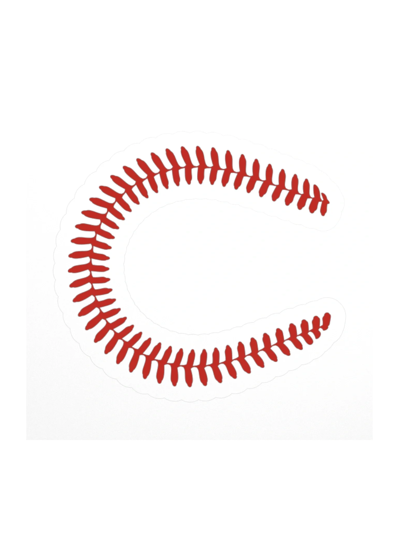 C Seams Sticker