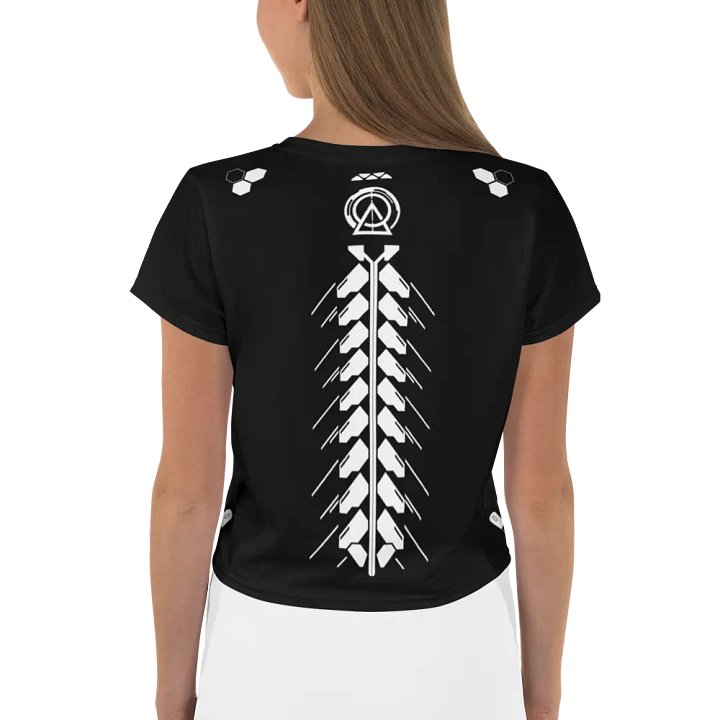 The Statement Crop Top - Black product image (2)