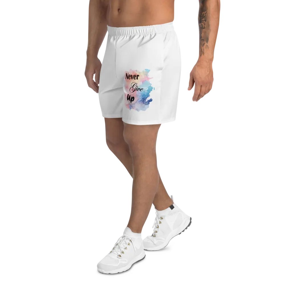 Nebula Never Give Up Athletic Shorts product image (9)