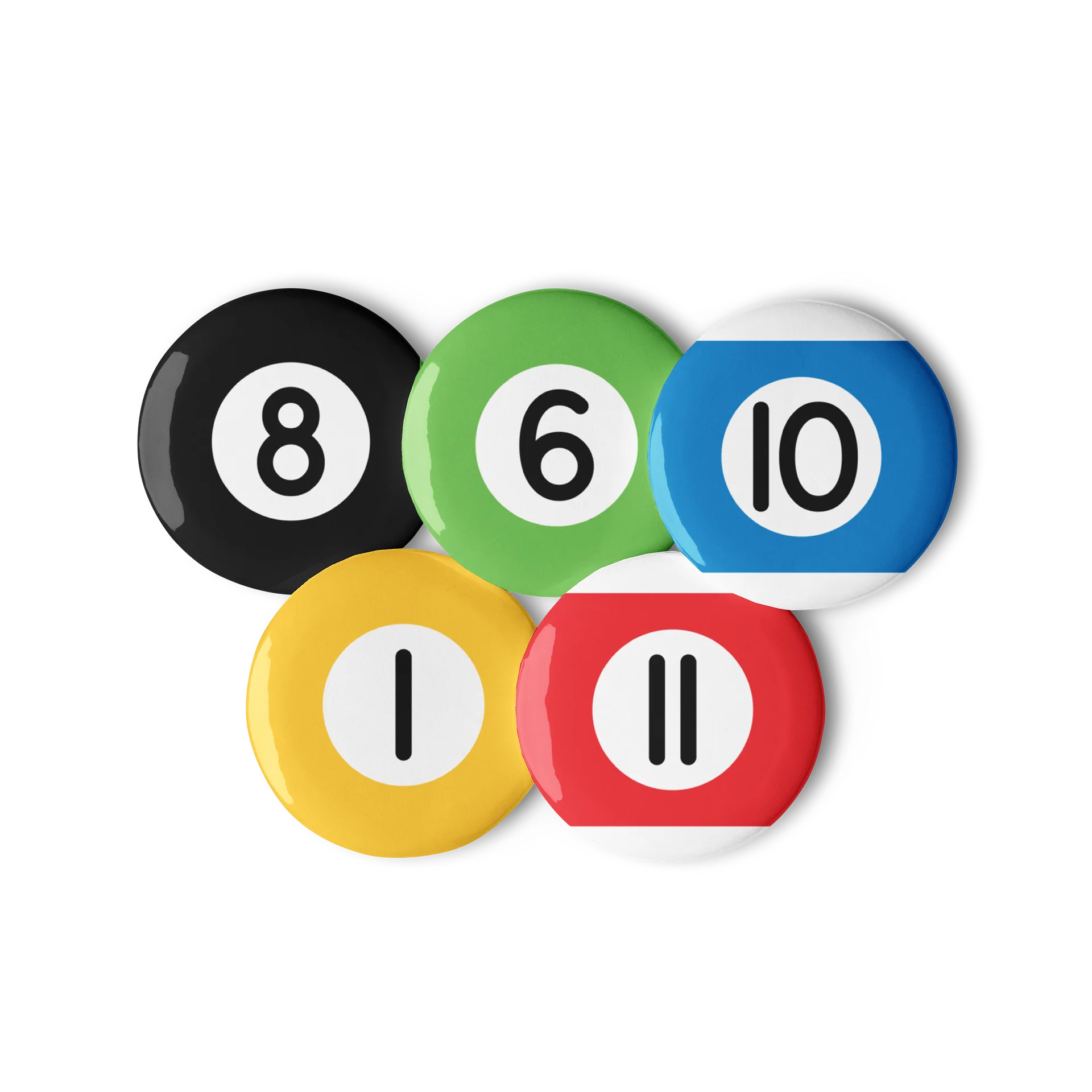 Pool Ball Pins Set A product image (1)