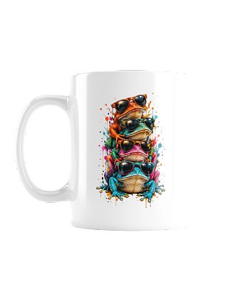 Frog Squad Ceramic Mug product image (1)