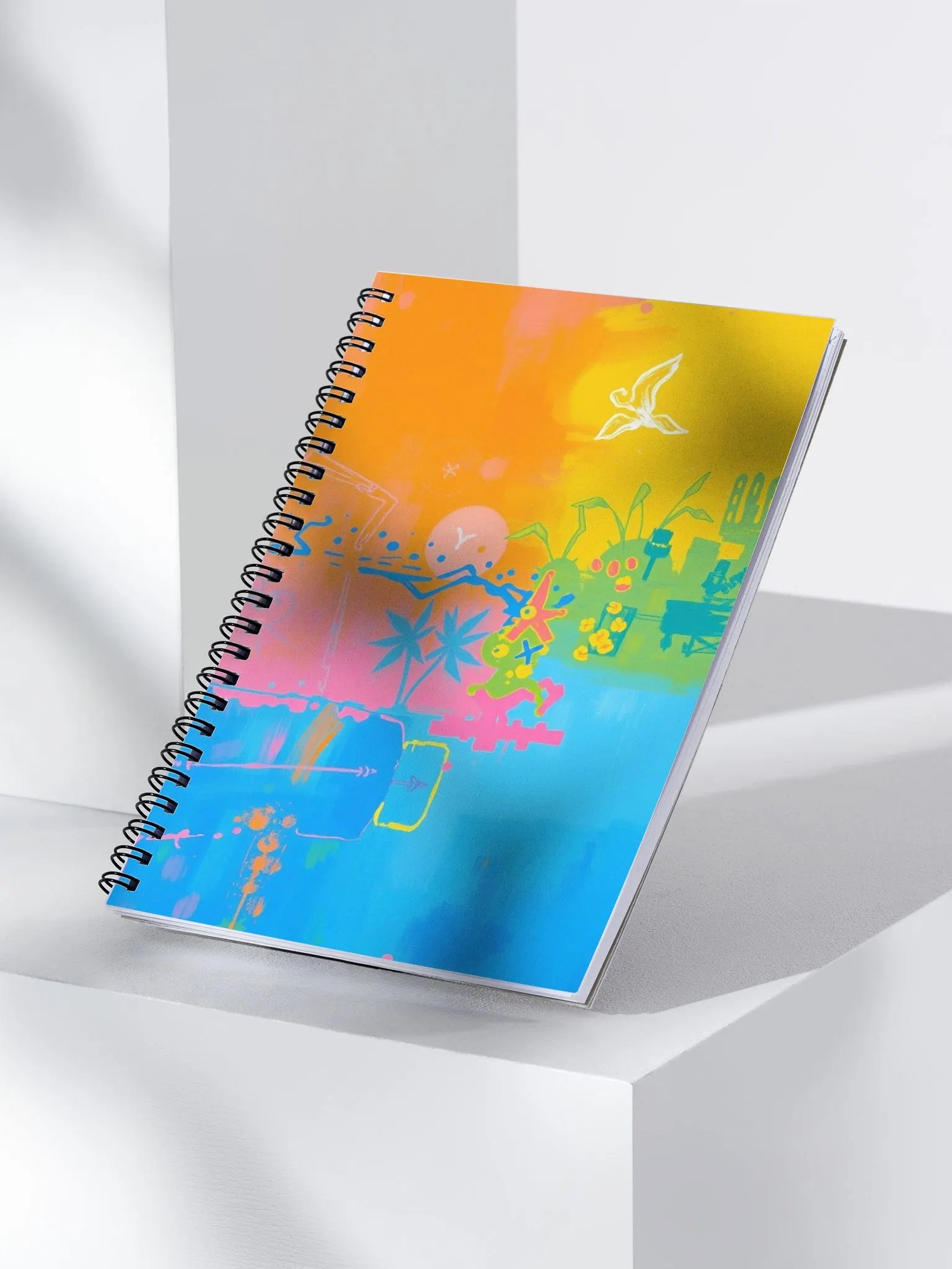 Whimsical Wonderland Spiral Notebook product image (1)