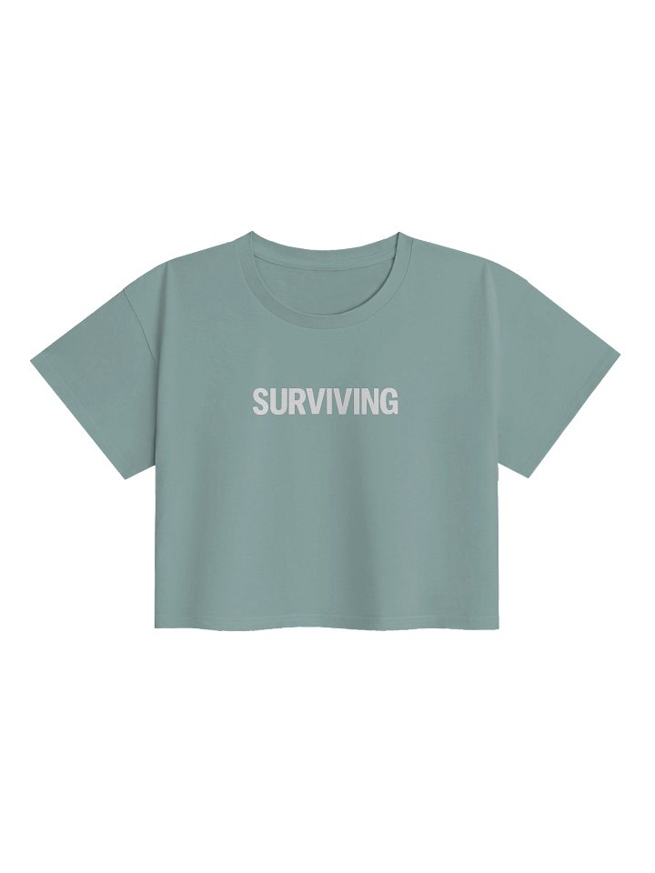 SURVIVING CROPPED T-SHIRT (Women) product image (1)