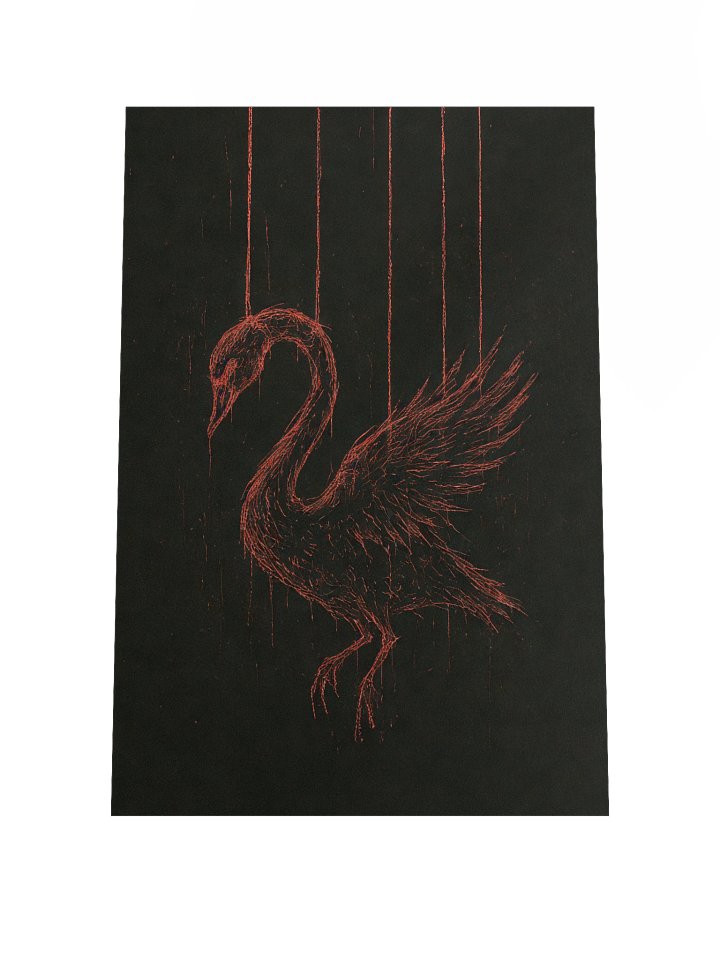 Black Swan Sigil | 12" x 18" Poster product image (1)