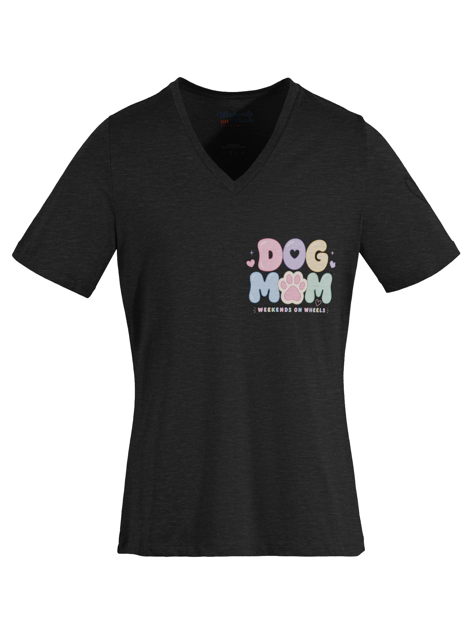 Coffee, Campfires & Dog Mom Things V-Neck Tee 🐾☕🏕️ product image (6)