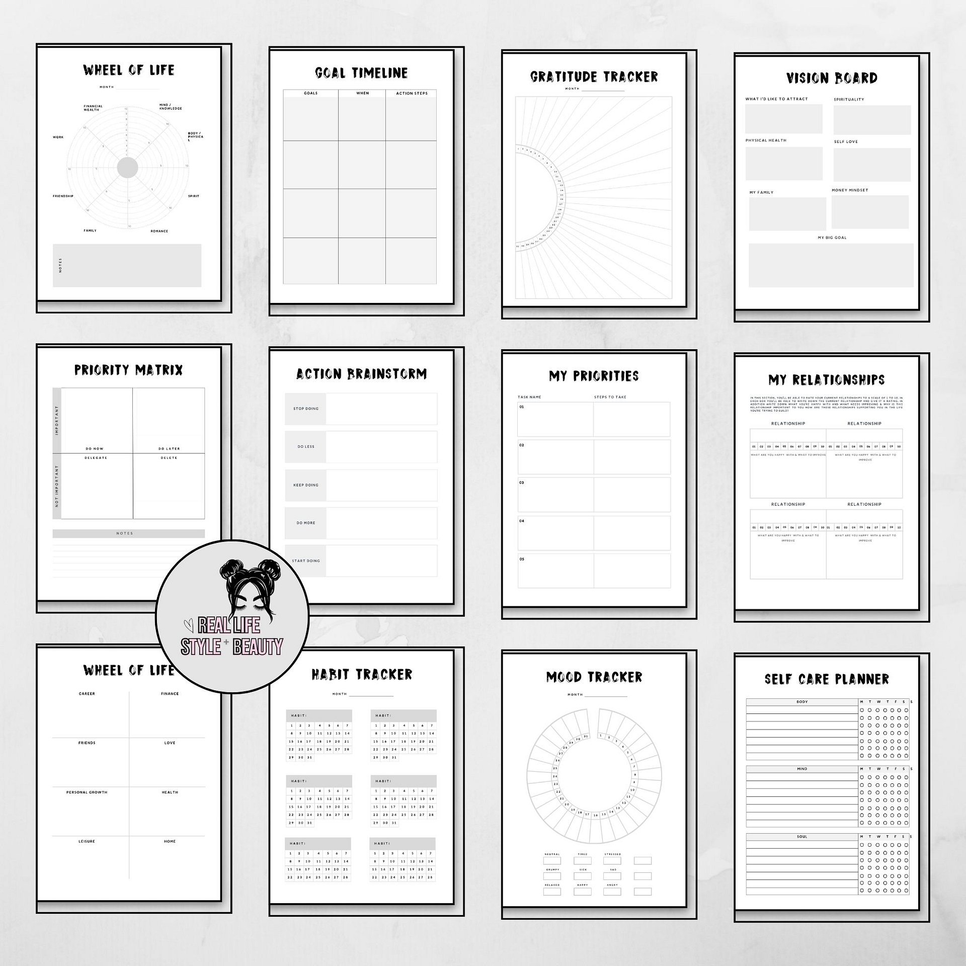 REAL LIFE PLANNER product image (3)